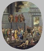 Joseph Stella Liberality of Louis XIII and Cardinal Richelieu oil painting artist